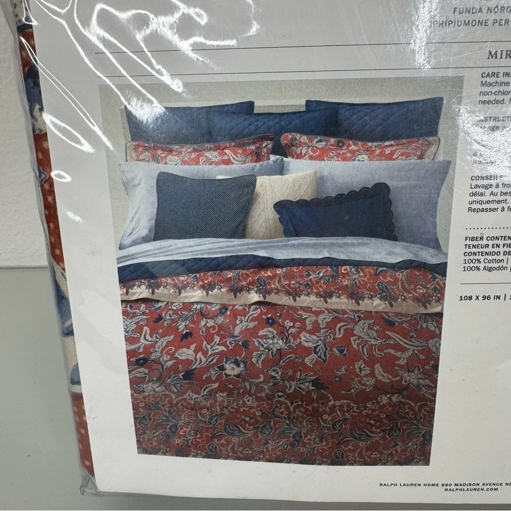 Ralph Lauren NEW Mirabelle King Duvet‎ Cover